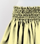 Hula Solid Shantung Pa'u Skirt / Luxury Collection / Cream / J3177cr