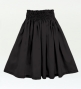 Hula Solid Shantung Pa'u Skirt / Luxury Collection / Dark Gray / J3177dgy