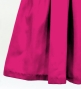 Hula Solid Shantung Pa'u Skirt / Luxury Collection / Dark Pink / J3177dpi