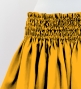 Hula Solid Shantung Pa'u Skirt / Luxury Collection / Dark Yellow / J3177dye