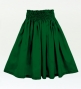 Hula Solid Shantung Pa'u Skirt / Luxury Collection / Green / J3177gr