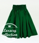 Hula Solid Shantung Pa'u Skirt / Luxury Collection / Green / J3177gr