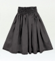 Hula Solid Shantung Pa'u Skirt / Luxury Collection / Gray / J3177gy
