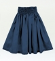 Hula Solid Shantung Pa'u Skirt / Luxury Collection / Gray Blue / J3177gybl