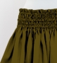 Hula Solid Shantung Pa'u Skirt / Luxury Collection / Khaki / J3177ka