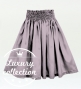 Hula Solid Shantung Pa'u Skirt / Luxury Collection / Light Gray / J3177lgy