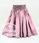 Hula Solid Shantung Pa'u Skirt / Luxury Collection / Light Pink / J3177lpi