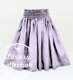 Hula Solid Shantung Pa'u Skirt / Luxury Collection / Lavender / J3177lv