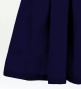 Hula Solid Shantung Pa'u Skirt / Luxury Collection / Navy / J3177nv