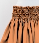 Hula Solid Shantung Pa'u Skirt / Luxury Collection / Peach / J3177pe