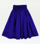 Hula Solid Shantung Pa'u Skirt / Luxury Collection / Royal Blue / J3177rbl
