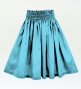 Hula Solid Shantung Pa'u Skirt / Luxury Collection / Sky Blue / J3177sbl