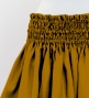 Hula Solid Shantung Pa'u Skirt / Luxury Collection / Yellow Brown / J3177yebr