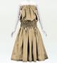Hula Solid Blouse & Pa'u Set-Up / Luxury Collection / Beige / J3178be