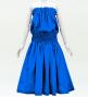 Hula Solid Blouse & Pa'u Set-Up / Luxury Collection / Blue / J3178bl
