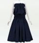 Hula Solid Blouse & Pa'u Set-Up / Luxury Collection / Dark Blue / J3178dbl