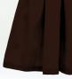 Hula Solid Blouse & Pa'u Set-Up / Luxury Collection /  Dark Brown / J3178dbr