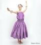 Hula Solid Blouse & Pa'u Set-Up / Luxury Collection / Lilac / J3178li