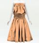 Hula Solid Blouse & Pa'u Set-Up / Luxury Collection / Light Peach / J3178lpe