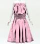 Hula Solid Blouse & Pa'u Set-Up / Luxury Collection / Light Pink / J3178lpi