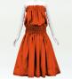 Hula Solid Blouse & Pa'u Set-Up / Luxury Collection / Orange / J3178or