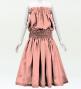 Hula Solid Blouse & Pa'u Set-Up / Luxury Collection / Pink Beige / J3178pibe