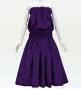 Hula Solid Blouse & Pa'u Set-Up / Luxury Collection / Purple / J3178pu