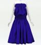 Hula Solid Blouse & Pa'u Set-Up / Luxury Collection / Royal Blue / J3178rbl