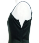 Hula One Shoulder Dress with Lily/ Luxury Collection / Black / J3182bk