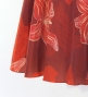 Hula One Shoulder Dress with Lily/ Luxury Collection / Red / J3182rd