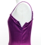 Hula One Shoulder Dress with Lily/ Luxury Collection / Red Purple / J3182rdpu