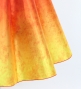 Hula Long Gradation Dress / Luxury Collection / Orange & Yellow / J3191orye