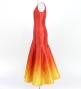 Hula Long Gradation Dress / Luxury Collection / Orange & Yellow / J3191orye