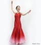 Hula Long Gradation Dress / Luxury Collection / Red & White / J3191rdwh