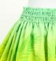 Hula Shantung Pa'u Skirt with Kukui Flower & Kukui Nut Lei Print / Luxury Collection / Light Green / J3193lgr