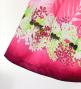 Hula Blouse & Pa'u Set-Up with Kukui Flower & Kukui Nut Lei Print / Luxury Collection / Pink / J3194pi