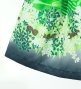 Hula Blouse & Pa'u Set-Up with Kukui Flower & Kukui Nut Lei Print / Luxury Collection / White / J3194wh