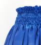 Hula Double Shantung Pa'u Skirt with Hawaiian Flower & Sea Print / Luxury Collection / J3195-8