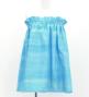 Hula Blouse & Double Pa'u Set-Up with Hawaiian Flower & Sea Print / Luxury Collection / J3196-6