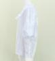 Hula Yoke Frill Balloon Sleeve Blouse with Shantung / White / J3197wh