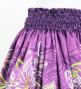 Hula Blouse & Pa'u Set-Up with Tiare & Kahiko Print / Luxury Collection / Purple / J3199pu