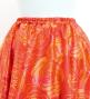 Hula Long Shantung Circular Skirt with Lokerani Print / Luxury Collection / Red2 / J3201-10