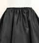 Hula Long Shantung Circular Skirt / Luxury Collection / Black / J3201-13