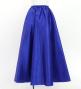 Hula Long Shantung Circular Skirt / Luxury Collection / Royal Blue / J3201-15