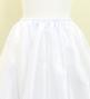 Hula Long Shantung Circular Skirt / Luxury Collection / White / J3201-16