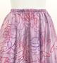 Hula Long Circular Skirt with Protea / Luxury Collection / Pink / J3201-20