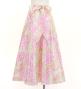 Hula Long Circular Skirt with Tube Rose / Luxury Collection / Light Pink / J3201-24