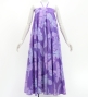 Hula Long Multi Way Koshibo Dress with Banana Leaf  Print / Luxury Collection / Lavender  / J3202-2