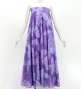 Hula Long Multi Way Koshibo Dress with Banana Leaf  Print / Luxury Collection / Lavender  / J3202-2