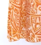 Hula Long Multi Way Koshibo Dress with Kahiko Print / Luxury Collection / Beige & Orange / J3202-3